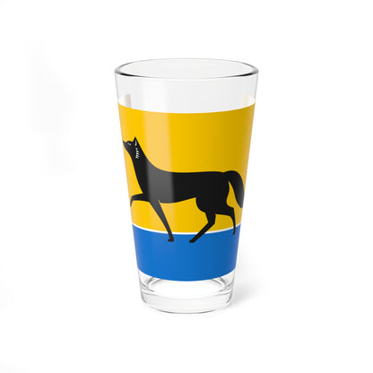 Flag of Surgut (Russia) Pint Glass 16oz