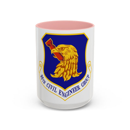 96 Civil Engineer Group AFMC (U.S. Air Force) Accent Coffee Mug