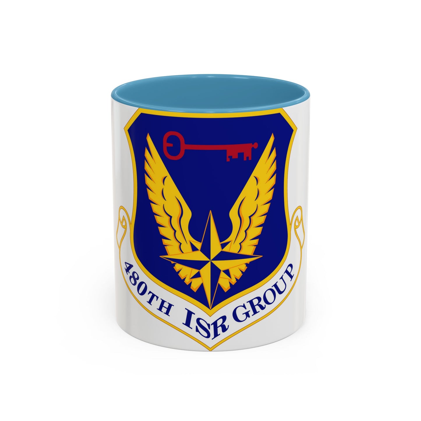 480 Intelligence Surveillance and Reconnaissance Group ACC (U.S. Air Force) Accent Coffee Mug