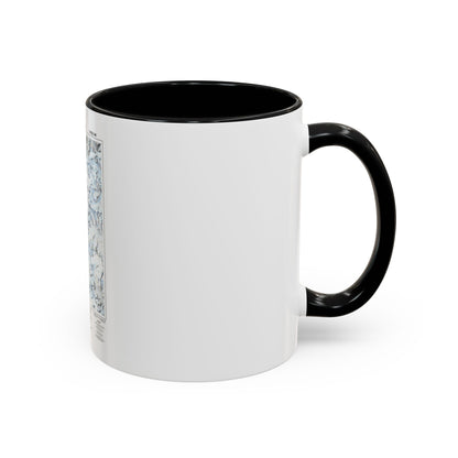 Mount Everest (1988) (Map) Accent Coffee Mug