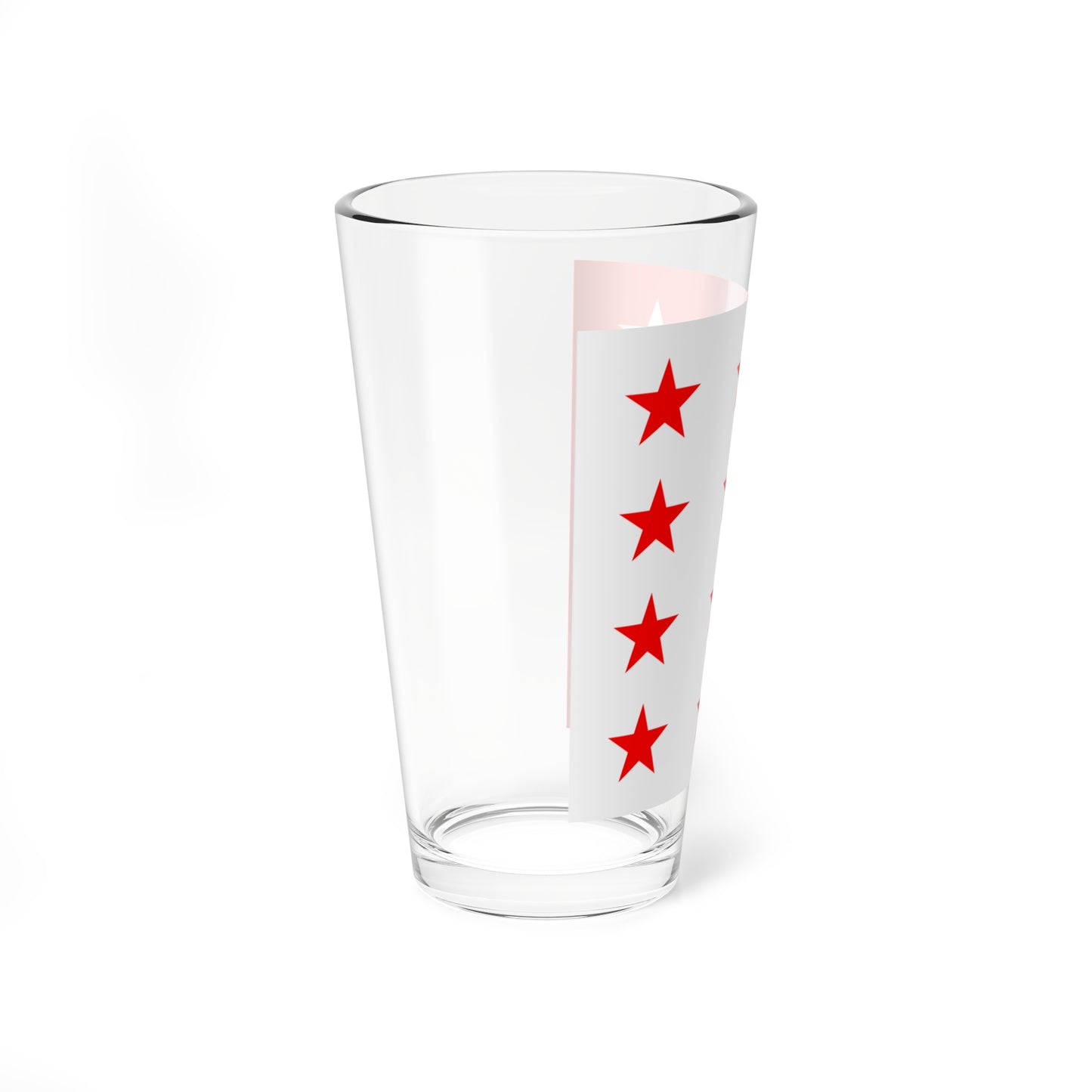 Flag of the Rhodanic Republic (Switzerland) Pint Glass 16oz