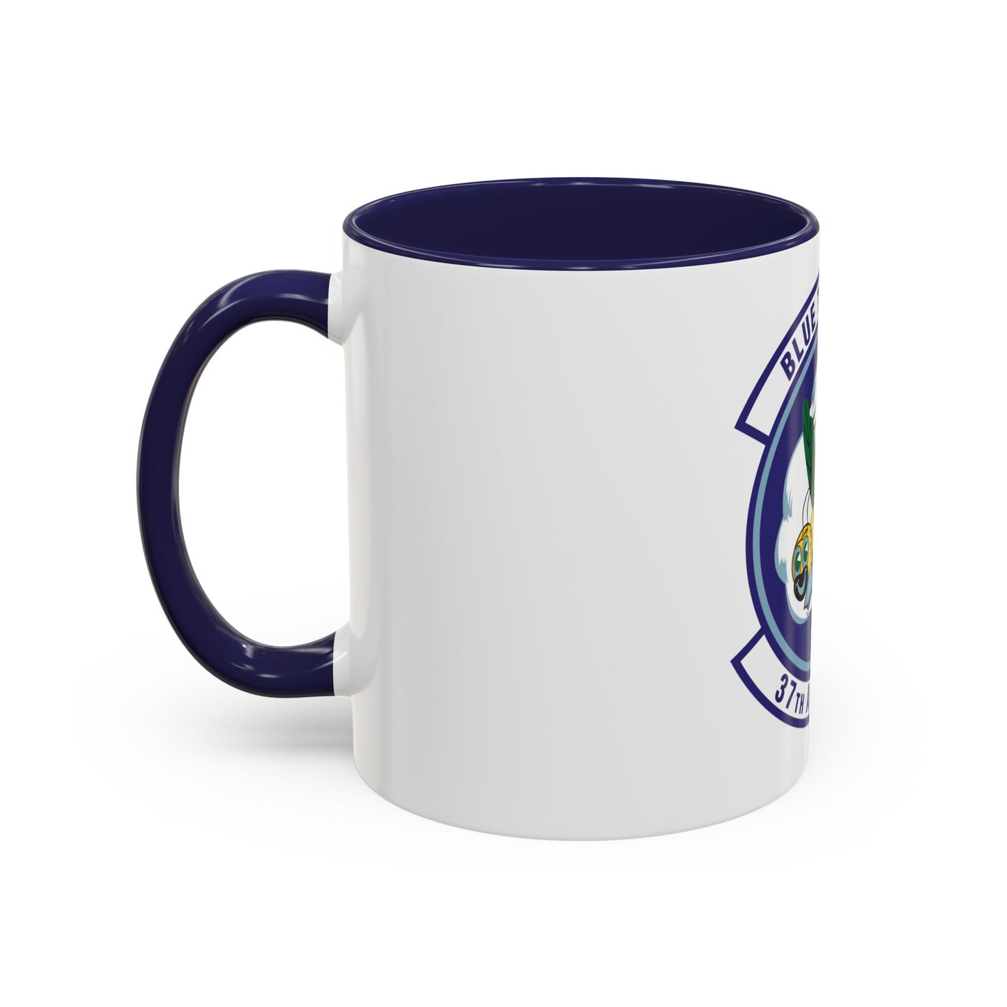 37th Airlift Squadron (U.S. Air Force) Accent Coffee Mug | Military Mug Gift