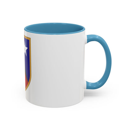 136 Maneuver Enhancement Brigade 2 (U.S. Army) Accent Coffee Mug