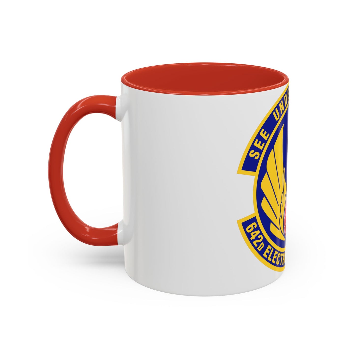 642d Electronic Systems Squadron (U.S. Air Force) Accent Coffee Mug