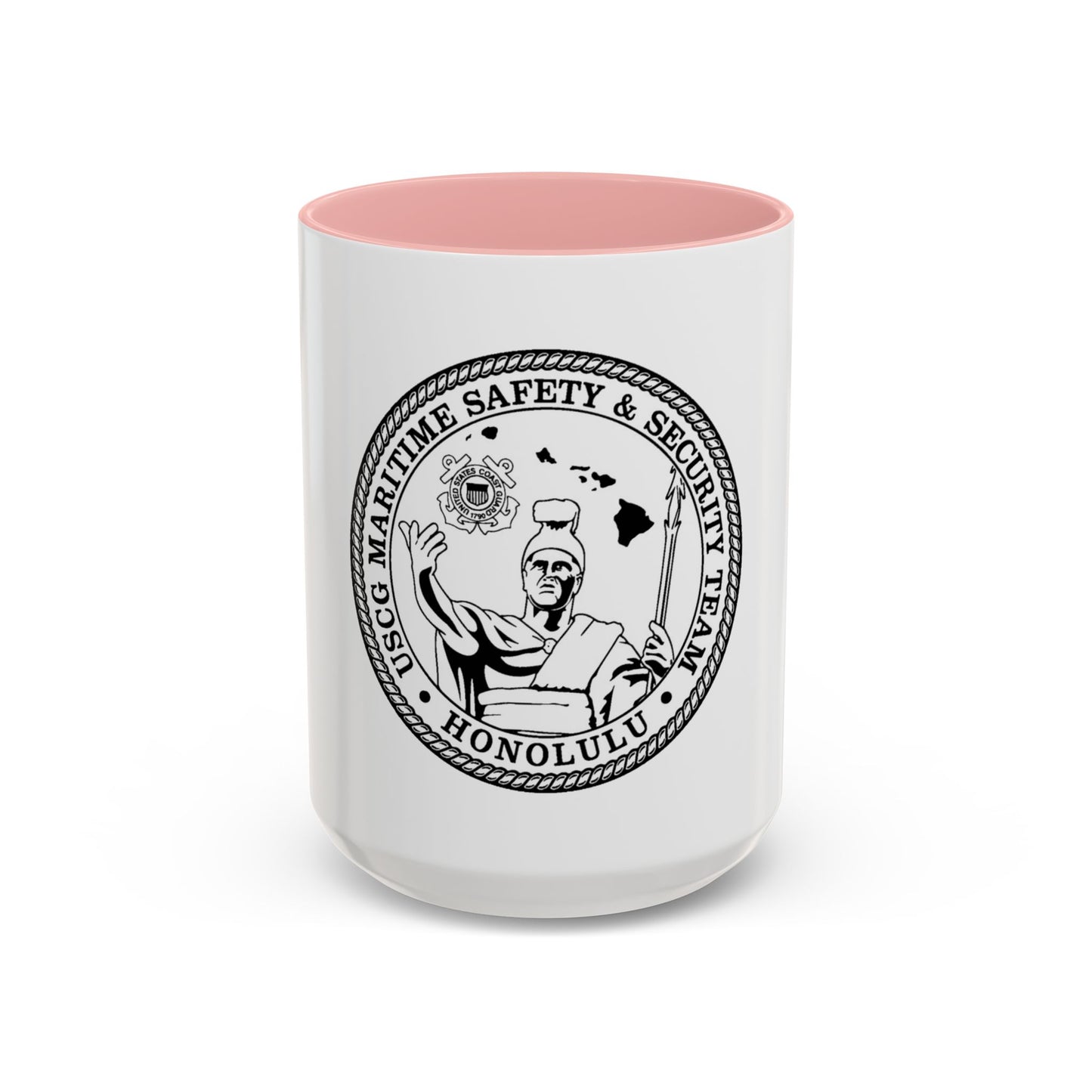 USCG MSST Honolulu (U.S. Coast Guard) Accent Coffee Mug