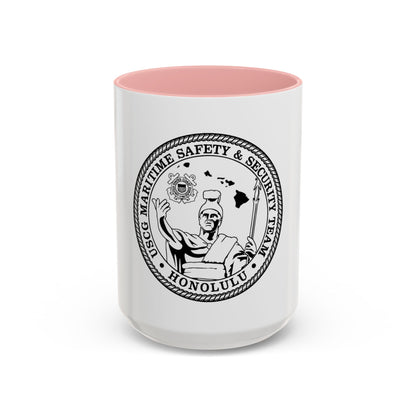 USCG MSST Honolulu (U.S. Coast Guard) Accent Coffee Mug