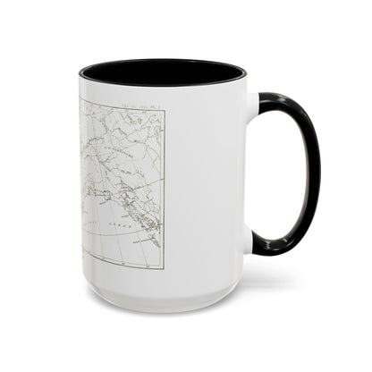 Alaska - Sketch Map (1891) (Map) Accent Coffee Mug
