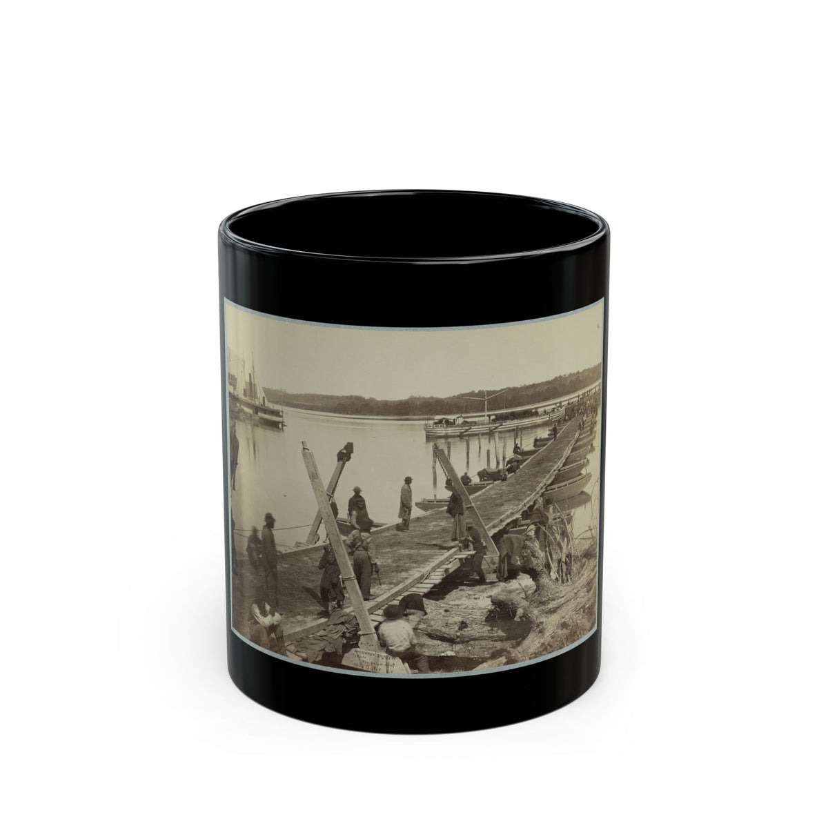 Belle Plain Landing , Va. (1) (U.S. Civil War) Black Coffee Mug