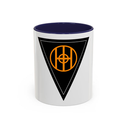 83rd Infantry Division SSI (U.S. Army) Accent Coffee Mug