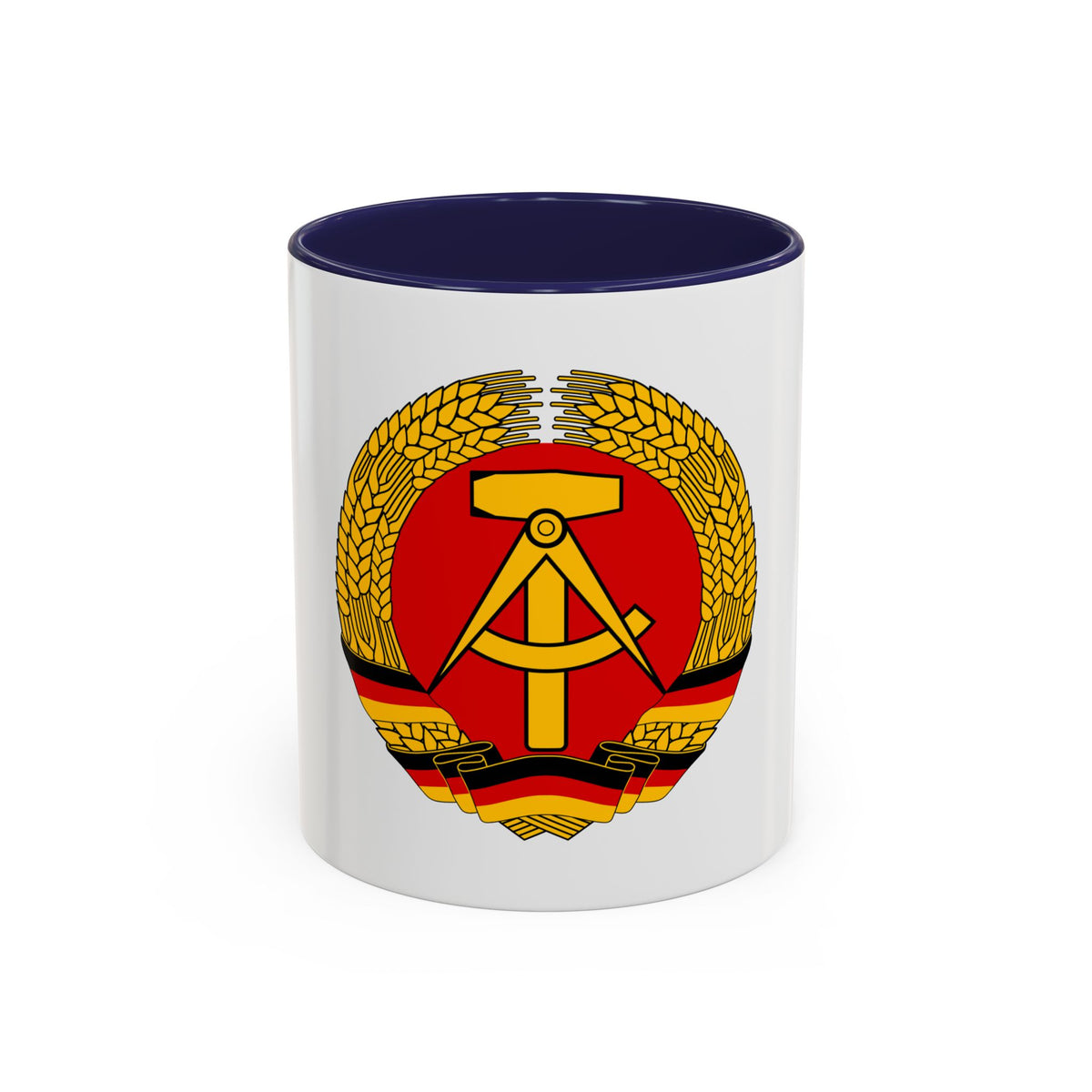 Coat of arms of East Germany - Accent Coffee Mug