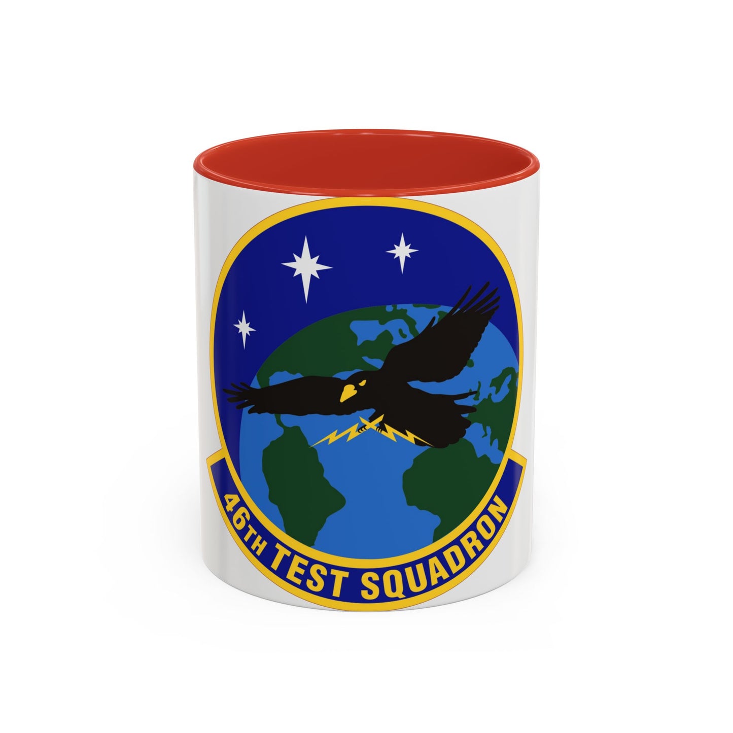 46th Test Squadron (U.S. Air Force) Accent Coffee Mug