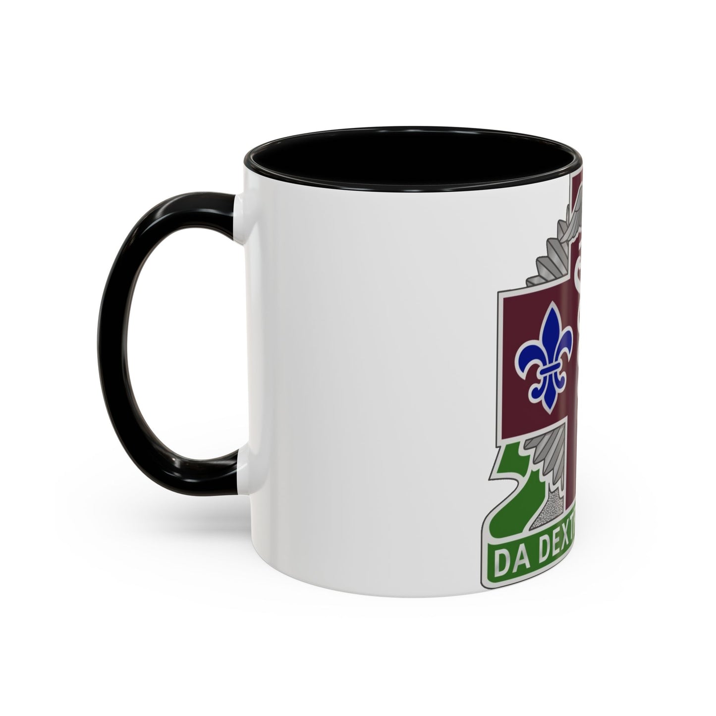 65 Medical Brigade 2 (U.S. Army) Accent Coffee Mug