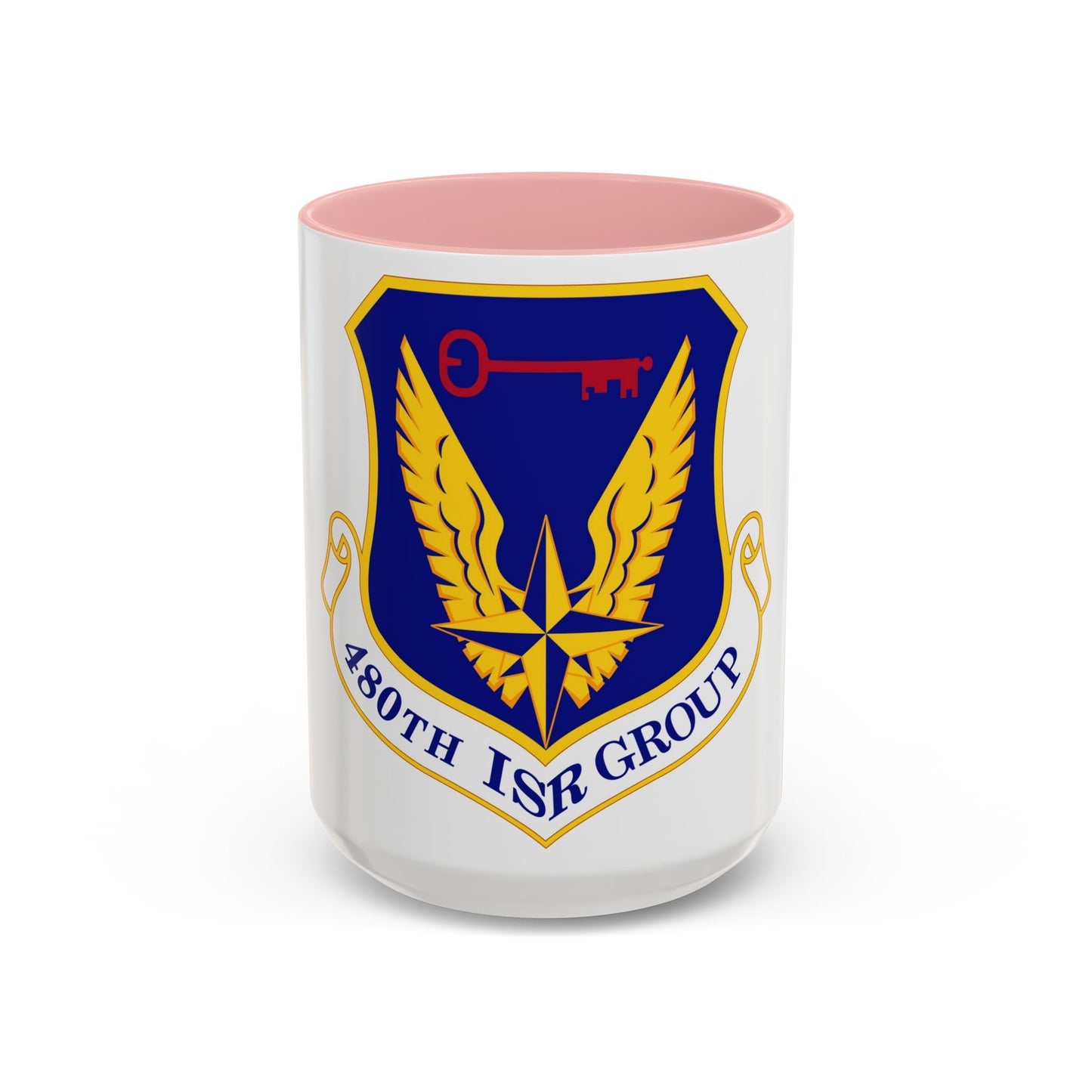 480 Intelligence Surveillance and Reconnaissance Group ACC (U.S. Air Force) Accent Coffee Mug