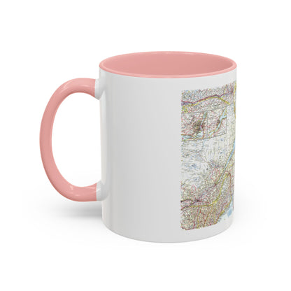 Canada - Eastern (1967) (Map) Accent Coffee Mug