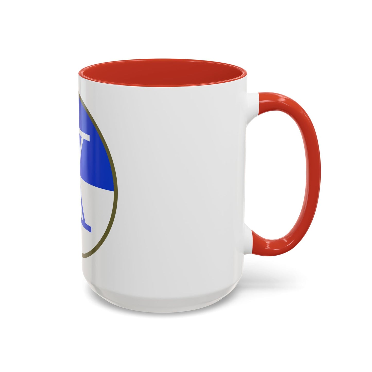 X Corps (U.S. Army) Accent Coffee Mug