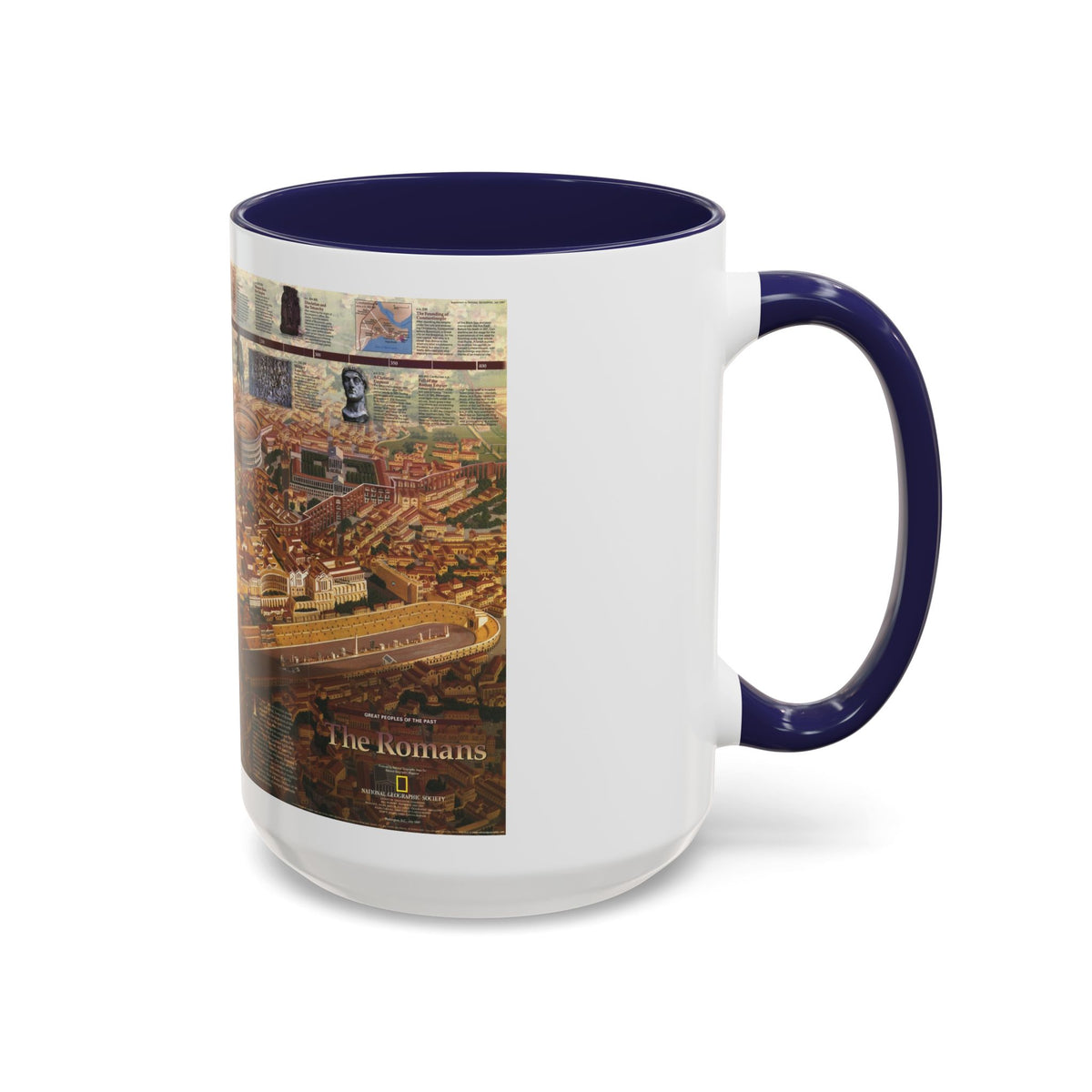 Romans, The (1997) (Map) Accent Coffee Mug