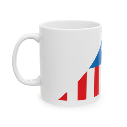 Kopimi logo usa (United States) White Coffee Mug