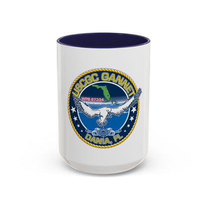 USCGC Gannet Dania FL (U.S. Coast Guard) Accent Coffee Mug