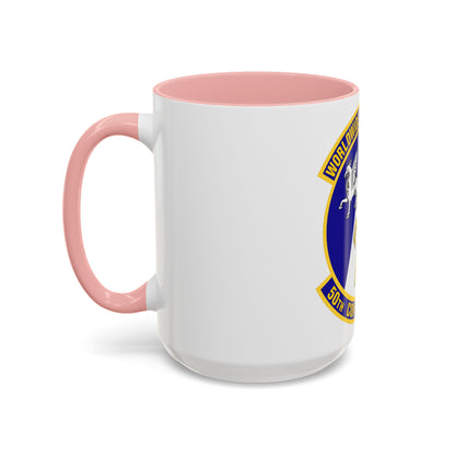 50th Contracting Squadron (U.S. Air Force) Accent Coffee Mug