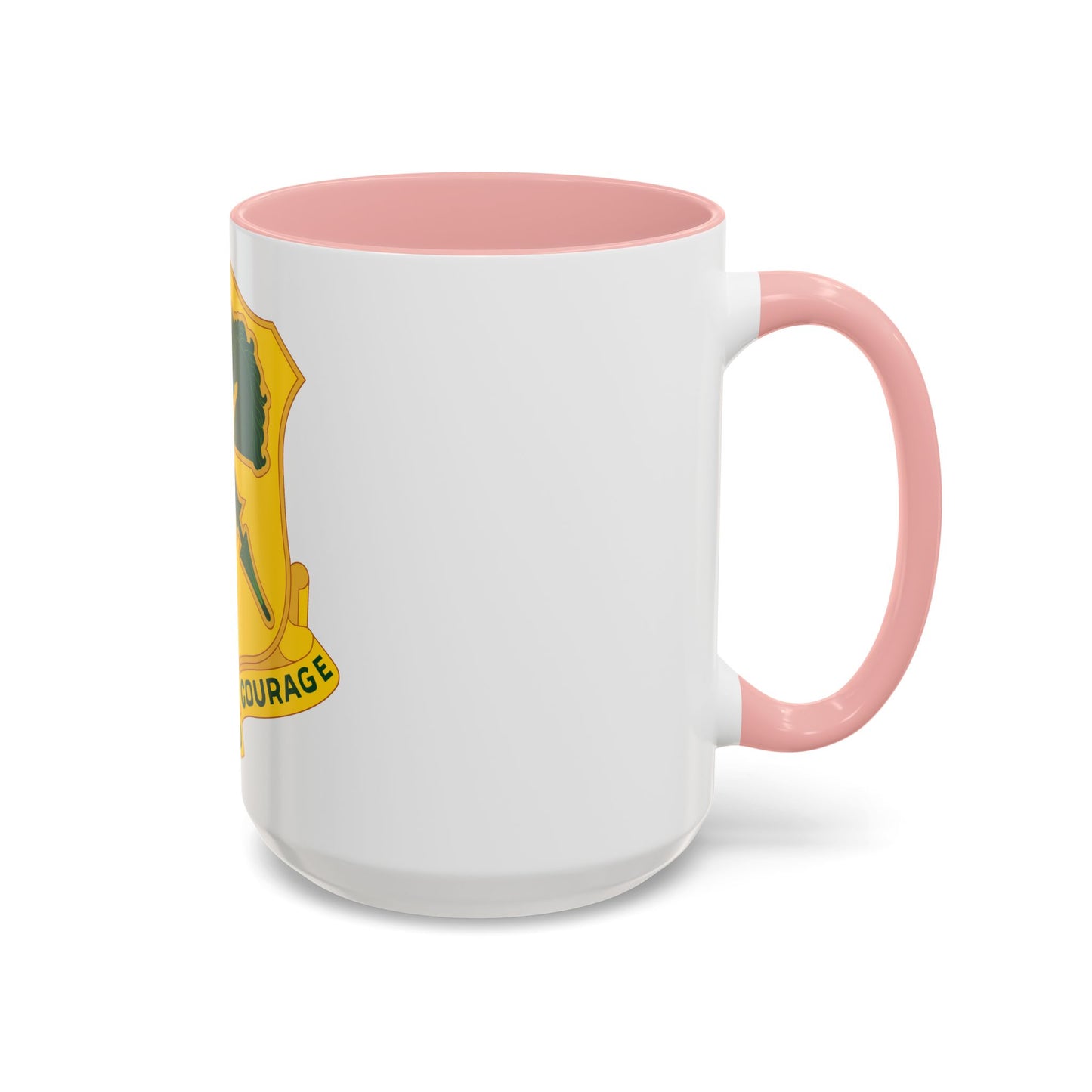 134 Tank Battalion (U.S. Army) Accent Coffee Mug