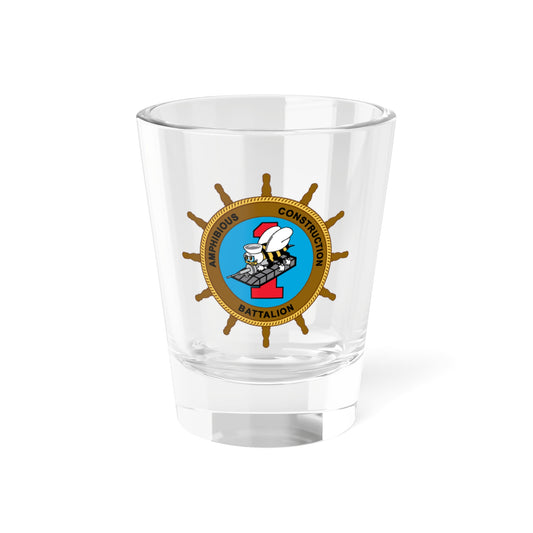 ACB 1 Seabee (U.S. Navy) Shot Glass 1.5oz