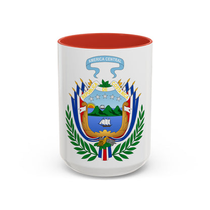 Coat of arms of Costa Rica (1848-1906) - Accent Coffee Mug