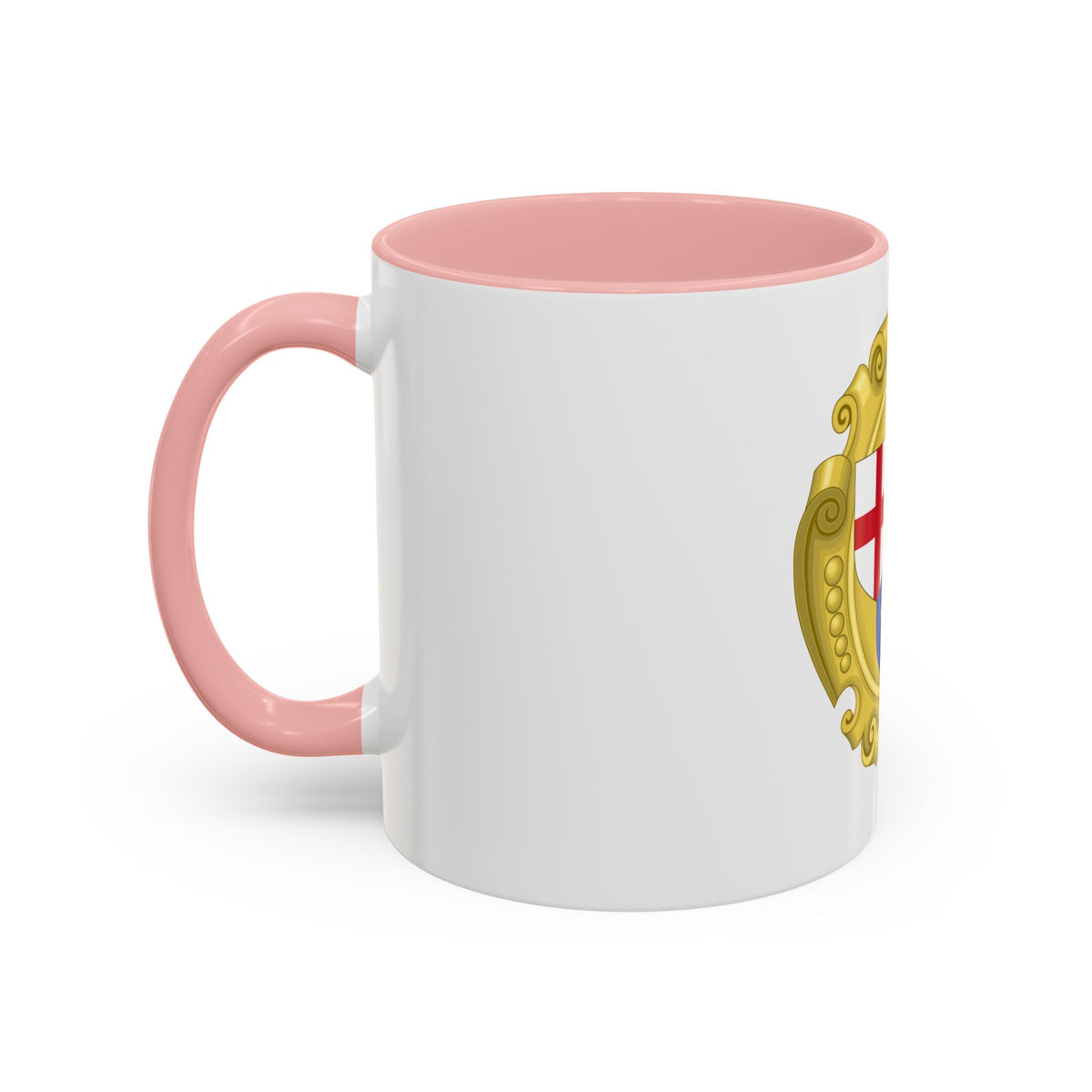 Coat of Arms of the Commonwealth of England, Scotland and Ireland - Accent Coffee Mug