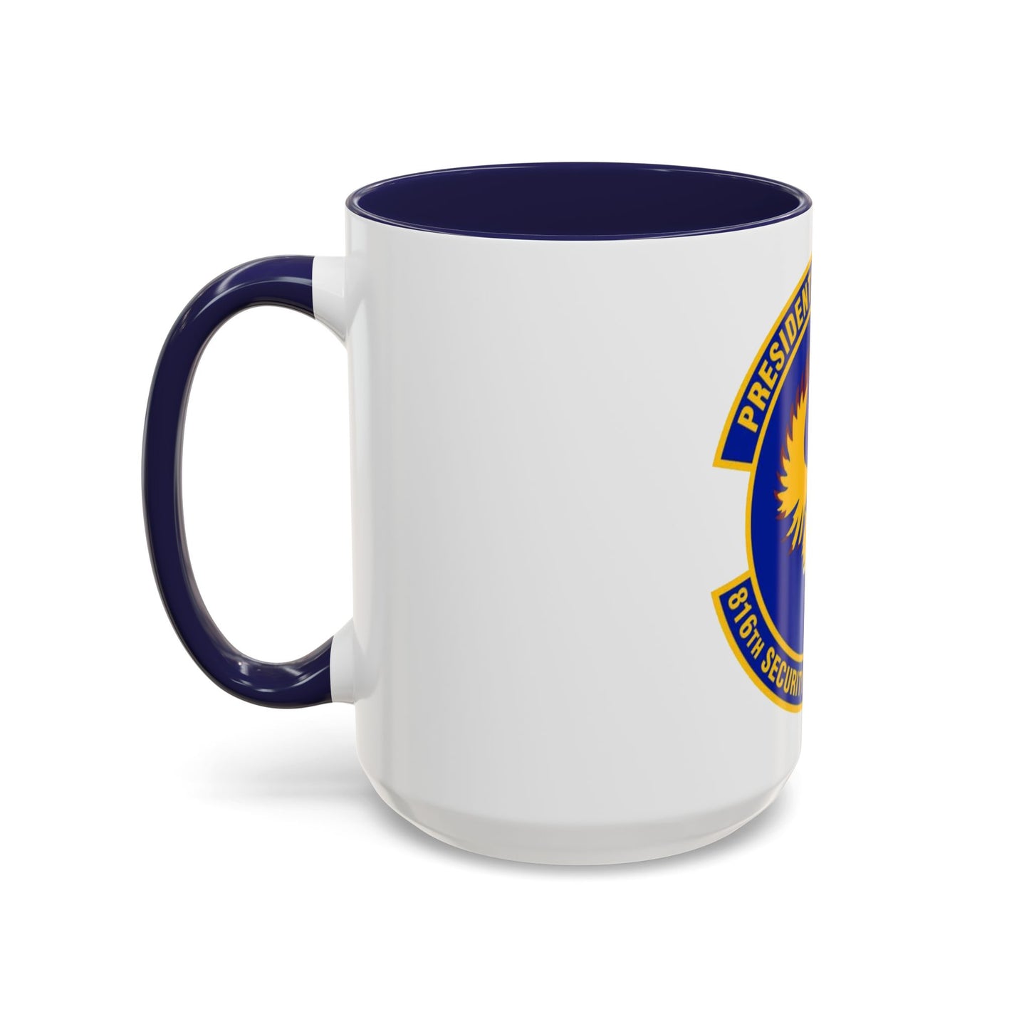 816th Security Forces Squadron (U.S. Air Force) Accent Coffee Mug