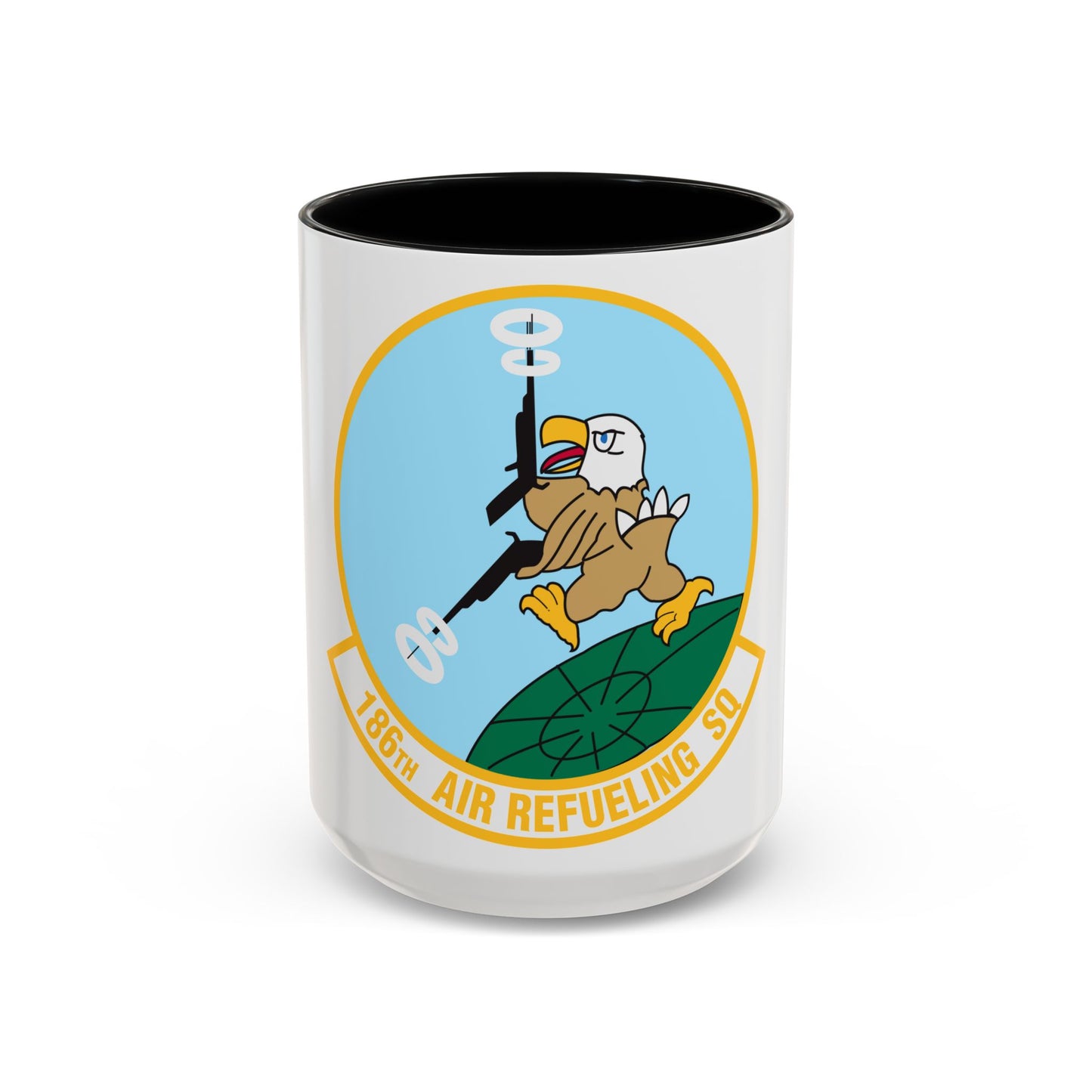 186 Air Refueling Squadron (U.S. Air Force) Accent Coffee Mug