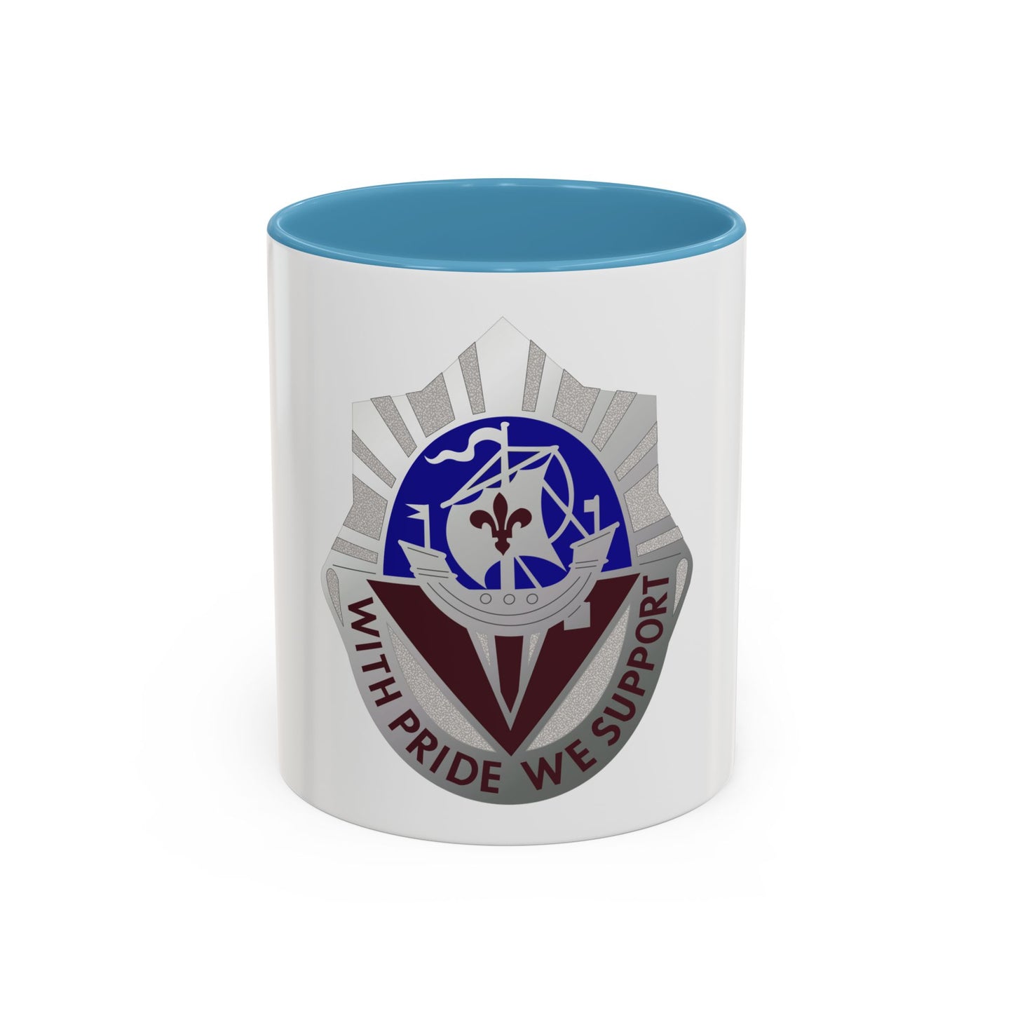 55 Surgical Hospital (U.S. Army) Accent Coffee Mug