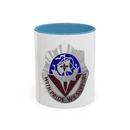 55 Surgical Hospital (U.S. Army) Accent Coffee Mug