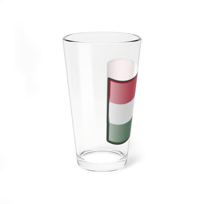 Nuvola Hungary flag (Hungary) Pint Glass 16oz