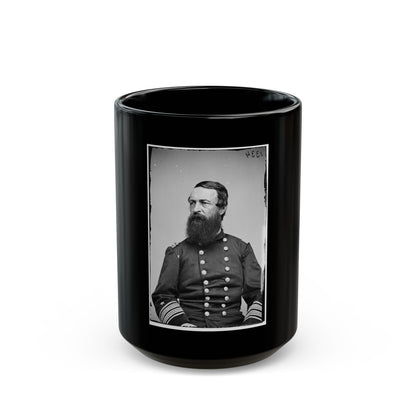 Portrait Of Rear Adm. David D. Porter, Officer Of The Federal Navy (U.S. Civil War) Black Coffee Mug