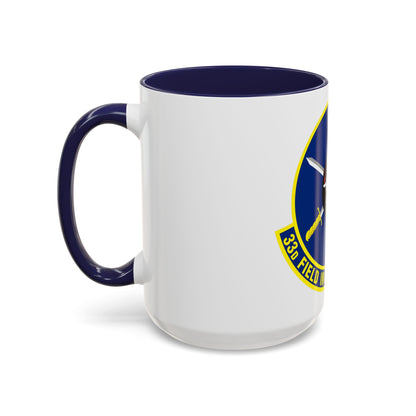 33d Field Investigations Squadron (U.S. Air Force) Accent Coffee Mug