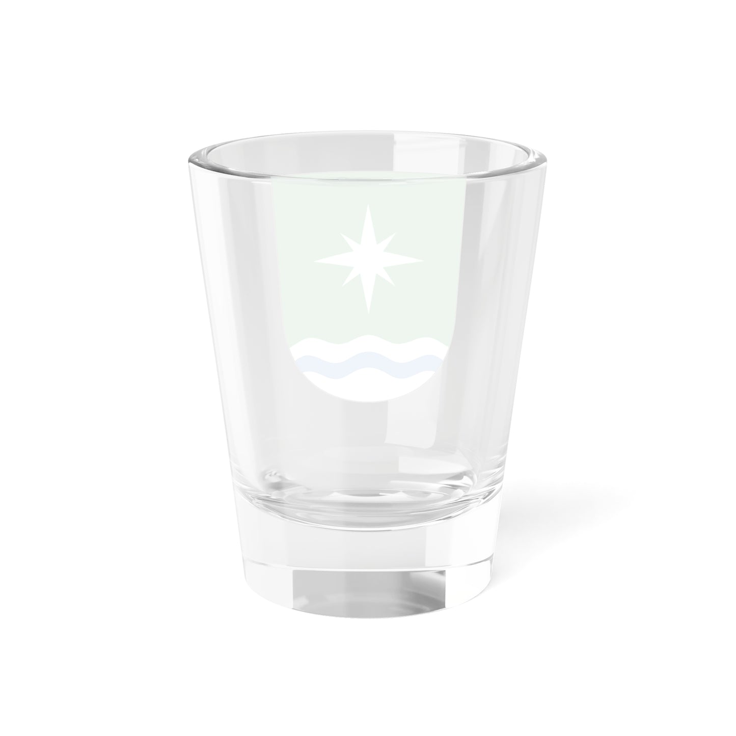 Lääne-Saare valla vapp (Estonia) (Coat of Arms) Shot Glass 1.5oz