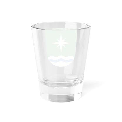 Lääne-Saare valla vapp (Estonia) (Coat of Arms) Shot Glass 1.5oz