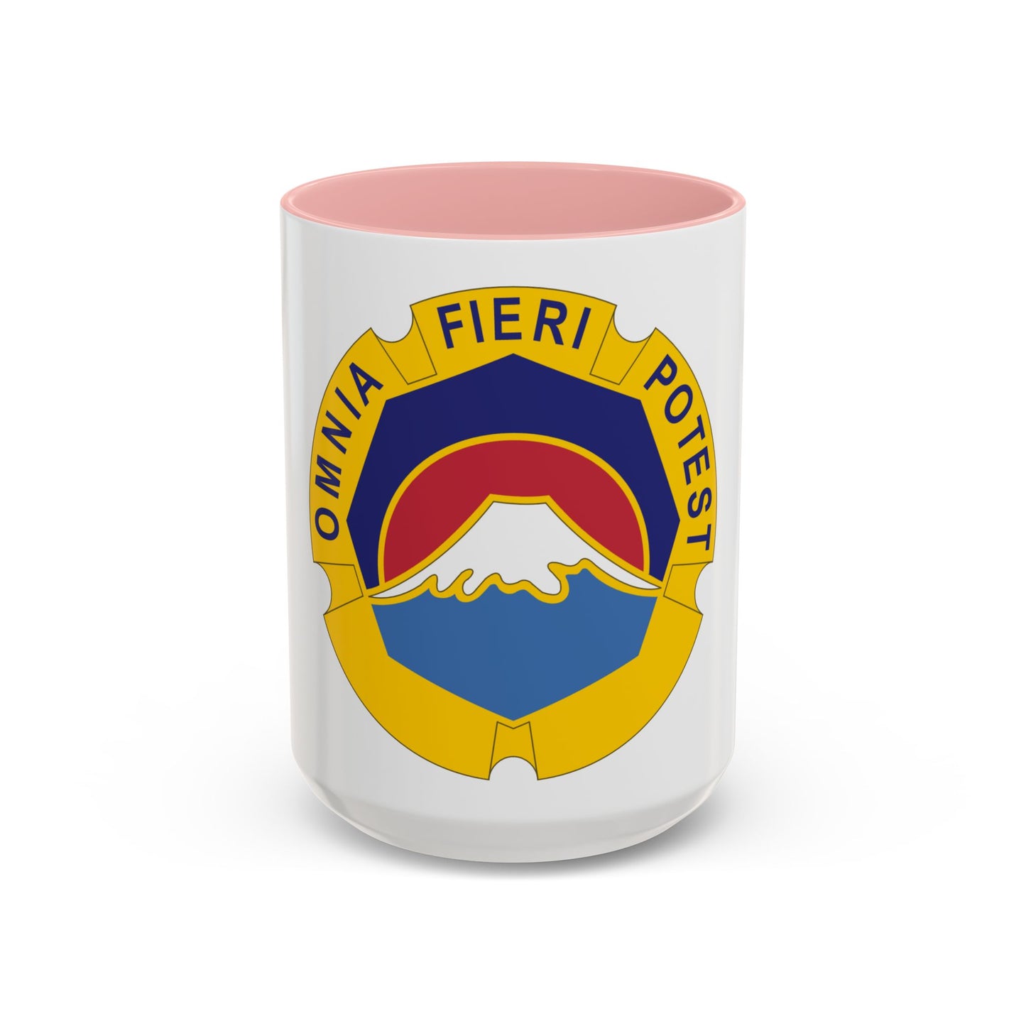 United States Japan distinctive unit insignia (U.S. Army) Accent Coffee Mug