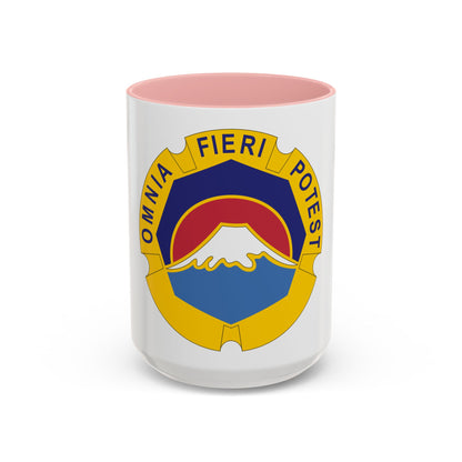 United States Japan distinctive unit insignia (U.S. Army) Accent Coffee Mug