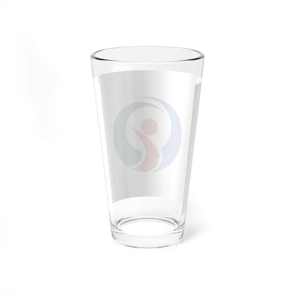 Flag of Itoshima Fukuoka (Japan) Pint Glass 16oz