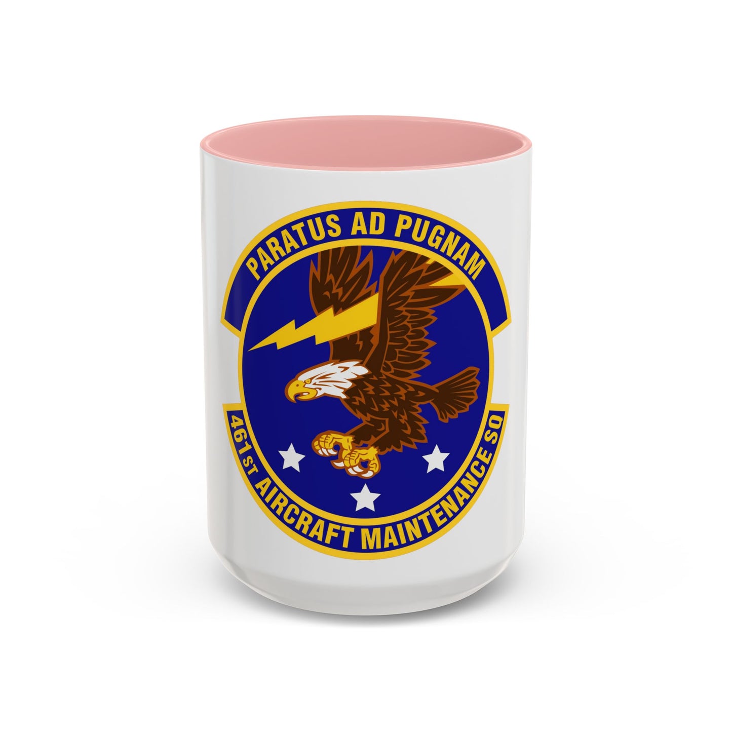 461st Aircraft Maintenance Squadron (U.S. Air Force) Accent Coffee Mug