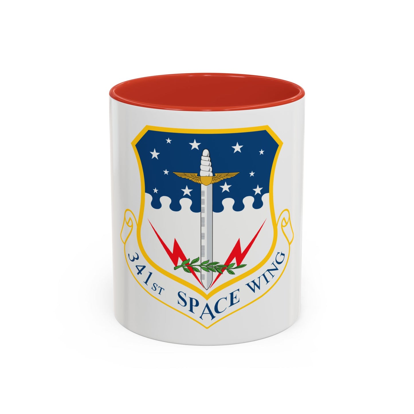 341st Space Wing (U.S. Air Force) Accent Coffee Mug