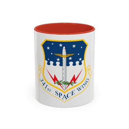 341st Space Wing (U.S. Air Force) Accent Coffee Mug