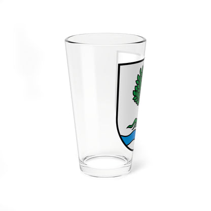 Wappen Bünzen AG (Switzerland) (Coat of Arms) Pint Glass 16oz
