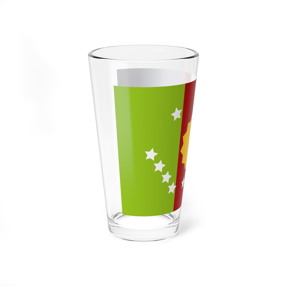 Propuesta de bandera para el Estado Monagas 41 (Venezuela) Pint Glass 16oz