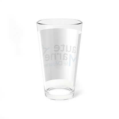 Flag of the Department of Haute-Marne (France) Pint Glass 16oz