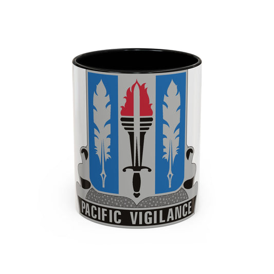 205 Military Intelligence Battalion (U.S. Army) Accent Coffee Mug