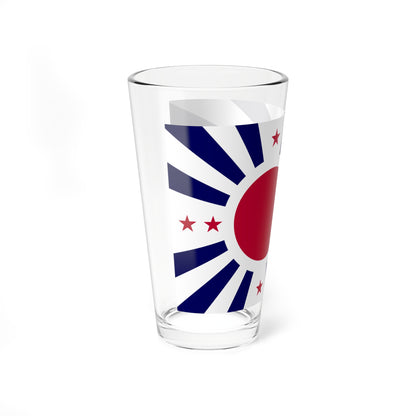 JPS flag (Japan) Pint Glass 16oz