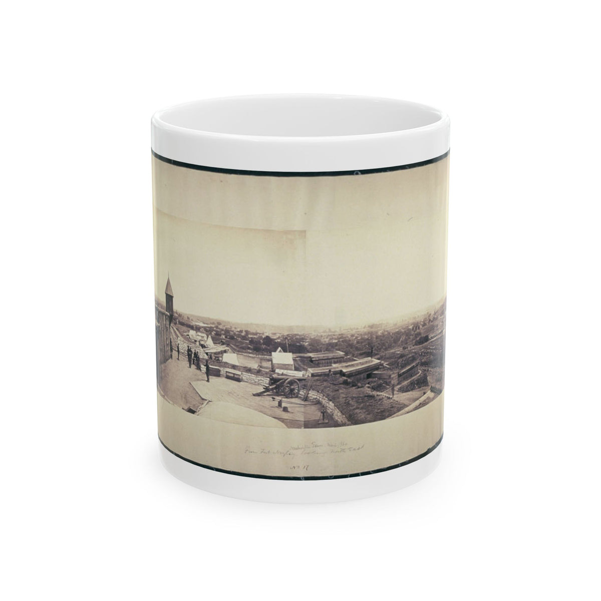 Nashville, Tenn., From Fort Negley Looking Northeast (U.S. Civil War) White Coffee Mug