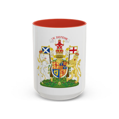 Coat of Arms of Scotland (1603-1649) - Accent Coffee Mug