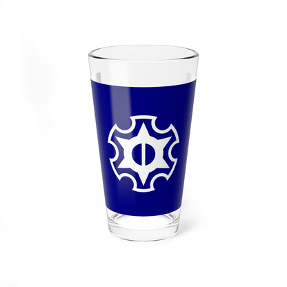 Flag of Nakatonbetsu Hokkaido (Japan) Pint Glass 16oz